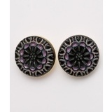 【欧州航路】【Fromチェコ】チェコボタンモアピアス | アミナコレクション  | 詳細画像4 