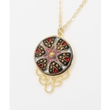 ホワイト | 【欧州航路】【Fromチェコ】チェコボタンモアネックレス | アミナコレクション 