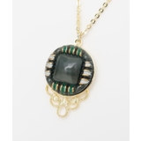 グレー | 【欧州航路】【Fromチェコ】チェコボタンモアネックレス | アミナコレクション 