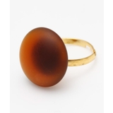 ブラウン | 【欧州航路】【Fromチェコ】ラウンドリング | アミナコレクション 