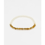 イエロー | 【欧州航路】【Fromチェコ】ツートンブレスレット | アミナコレクション