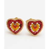 【欧州航路】【ベネチアンガラス】モザイクスタッズミニピアス | アミナコレクション  | 詳細画像12 