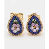 【欧州航路】【ベネチアンガラス】モザイクスタッズミニピアス | アミナコレクション  | 詳細画像20 