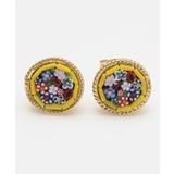 【欧州航路】【ベネチアンガラス】モザイクスタッズミニピアス | アミナコレクション  | 詳細画像29 