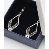 【欧州航路】銀細工マルタフィグリー ダイヤライトピアス | アミナコレクション  | 詳細画像6 