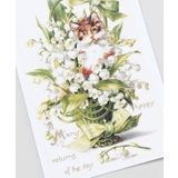 【欧州航路】キティフラワーポストカード | アミナコレクション | 詳細画像1