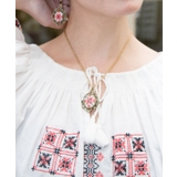 ホワイト | 【欧州航路】ロマニアネックレス | アミナコレクション