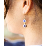 【欧州航路】【ベネチアンガラス】ミルフィレンピアス | アミナコレクション  | 詳細画像2 