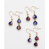 【欧州航路】【ベネチアンガラス】ミルフィレンピアス | アミナコレクション  | 詳細画像6 