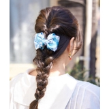 【欧州航路】【Fromイタリア】フラワスカーフヘアクリップ | アミナコレクション | 詳細画像2