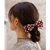 ブラック | 【欧州航路】【Fromイタリア】リボンヘアクリップ | アミナコレクション