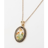 オレンジ | 【欧州航路】アンティフラワーヨーロネックレス | アミナコレクション 