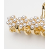 【欧州航路】フラワーガーリーパールヘアクリップ | アミナコレクション  | 詳細画像1 