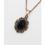 ブラック | 【欧州航路】カットビジュフレネックレス | アミナコレクション 