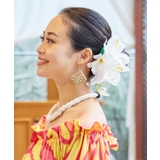 ホワイト | 【マウナロア】リリークリップ | アミナコレクション 