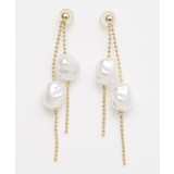 【マウナロア】チェーンパールピアス | アミナコレクション  | 詳細画像3 