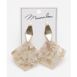 【マウナロア】アセチスクエアピアス | アミナコレクション  | 詳細画像3 