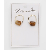 【マウナロア】スクエアビーズピアス | アミナコレクション  | 詳細画像3 