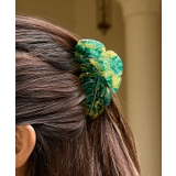 イエロー×グリーン | 【マウナロア】モンステラヘアクリップ | アミナコレクション 