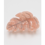 ピンク | 【マウナロア】モンステラヘアクリップ | アミナコレクション 