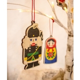 【欧州航路】クリスマスウッドオーナメント | チャイハネ | 詳細画像1