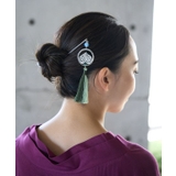 【カヤ】涼花家紋かんざし | アミナコレクション  | 詳細画像1 