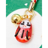 【カヤ】金箔入り福招きガラスストラップ 根付 | チャイハネ | 詳細画像3