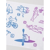 【カヤ】注染手ぬぐい スポーツ猫 | チャイハネ | 詳細画像2