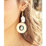 【Kahiko】プルメリアラタンピアス | アミナコレクション  | 詳細画像2 