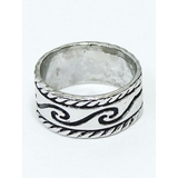 【kahiko】ウェーブメタルMEN'Sリング | アミナコレクション | 詳細画像2 