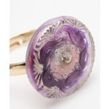 【欧州航路】チェコガラスミレリング | アミナコレクション | 詳細画像3