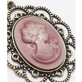 【Maunaloa】ノーブルカメオチャーム PINK | アミナコレクション | 詳細画像3