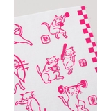 【カヤ】注染手ぬぐい スポーツ猫 | チャイハネ | 詳細画像4