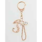 S | 【Kahiko】イニシャルゴールドキーホルダー | アミナコレクション