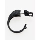 ブラック | 【チャイハネ】ドラゴンメタルピアス 片耳用1pcs 韓国 | アミナコレクション