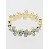 ブルー | 【カヤ】小花リング | アミナコレクション