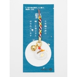 その他8 | 【カヤ】金箔入り福招きガラスストラップ 根付 | チャイハネ
