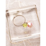 桜 | 【カヤ】彩りほたる玉リング | アミナコレクション