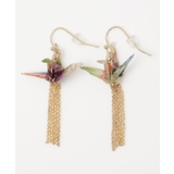 その他 | 【カヤ】飛び鶴ピアス | アミナコレクション