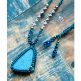 ネイビー | 【チャイハネ】羊飼いのお守り風ネックレス | アミナコレクション