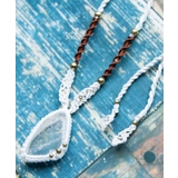 ホワイト | 【チャイハネ】羊飼いのお守り風ネックレス | アミナコレクション