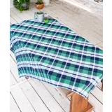 グリーン | 【チャイハネ】イタワ織りチェック柄マルチクロス Mサイズ | アミナコレクション