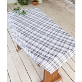 ホワイト | 【チャイハネ】イタワ織りチェック柄マルチクロス Mサイズ | アミナコレクション