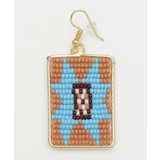 ライトブラウン | 【チャイハネ】タルティピアス 片耳用1pcs | アミナコレクション