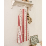 ホワイト×レッド | 【欧州航路】プロバンスファブエプロン | アミナコレクション