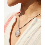 ホワイト系その他 | 【チャイハネ】ロータスフレームネックレス | アミナコレクション