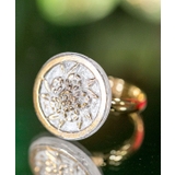 ゴールド系その他 | 【欧州航路】チェコガラスミレリング | アミナコレクション