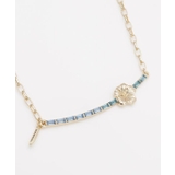 ブルー | 【Kahiko】ビジューハイビスカスネックレス | アミナコレクション