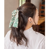 ベージュ | 【欧州航路】リーフリボンヘアカフス | チャイハネ