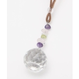 パープル | 【チャイハネ】サンキャッチャーストーンネックレス | アミナコレクション 
